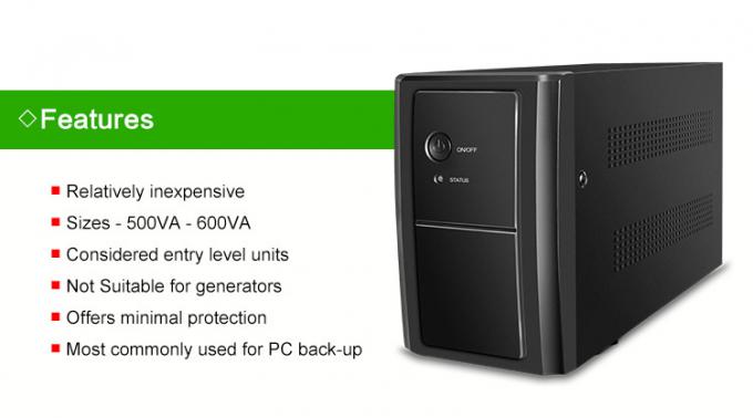 コンピュータAVRのセリウムが付いているオフ・ラインUPS 650va 850va 1000va 1500vaの良質の変更された正弦波