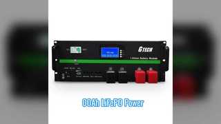 00Ah LiFePO バッテリーの年保証