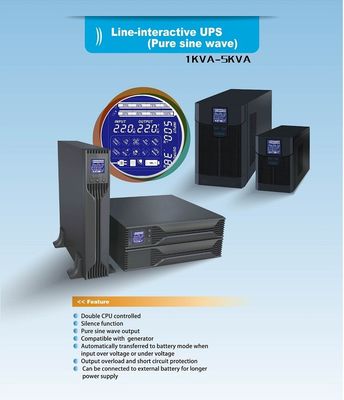 Line Interactive 600VA 5KVA Uninterruptible Ups Sine Wave Inverter