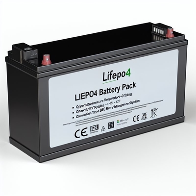 コンパクトな設計 LiFePO4 バッテリーパック 貯蔵型 -20-45C -4-113°F 組み込みBMS