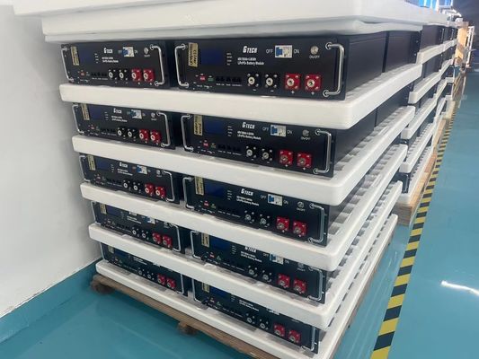 51.2V 100Ah LiFePO4 Power 6000 Cycles Reliable Home Energy Storage from -20°C to 45°C