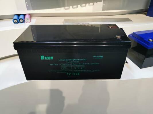 12.8V200AH 鉛酸交換 LiFePO4 バッテリー 6000回 長サイクル寿命