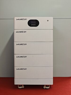 スタック可能な20.48KWH 51.2V400Ah LiFePO4 バッテリーパック 太陽光発電の貯蔵用 6000 サイクル寿命
