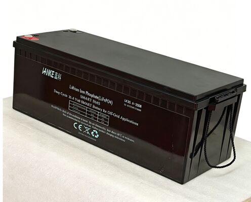 25.6V 200Ah 5KWH LiFePO4 バッテリー 太陽光発電の貯蔵のための 6000 サイクル