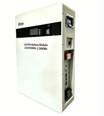 25.6V 100Ah 壁掛け LiFePO4 バッテリー 長サイクル寿命の家庭用エネルギー貯蔵