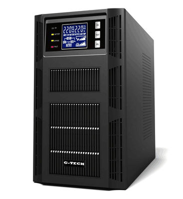 LCD表示12V 7Ah 10000W 10Kvaモジュラー オンラインUPS