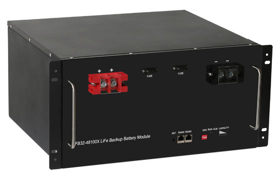 Alumiumの貝1U 2U 5U 48V 100AH Lifepo4電池のパック