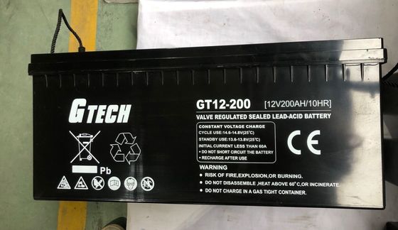 AGMの分離器6AH UPS VRLAは鉛酸蓄電池を調整した